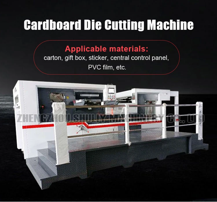 Automatic Carton Box Lead Edge Feeder Rotary Die Cutting Creasing Machine