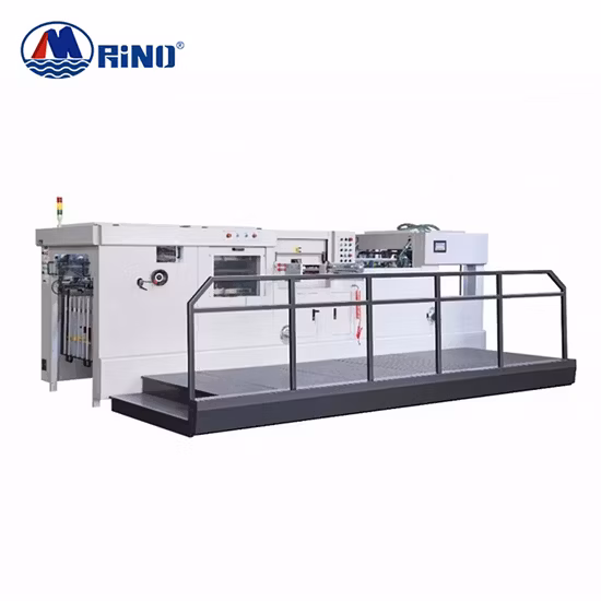 Feeder Feeding Die Cutting Creasing Stripping Machine for Corruated Board Paper Carton Box HD-F1060 Made in China