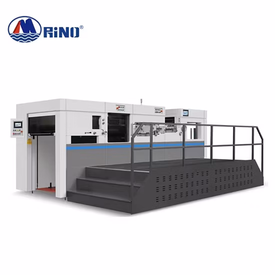 Feeder Feeding Die Cutting Creasing Stripping Machine for Corruated Board Paper Carton Box HD-F1060 Made in China